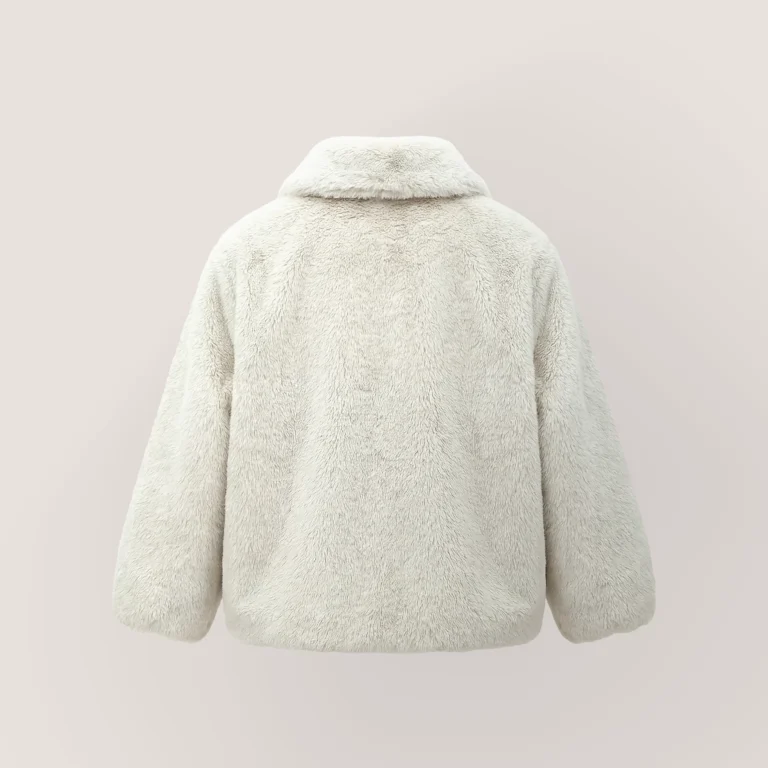 کت خز دخترانه مدل Snowy Calm